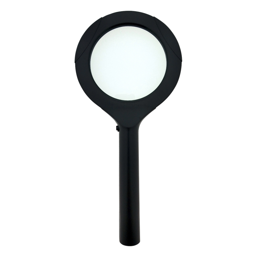 LED лупа 3× увеличение с LED подсветка/3W/2xAA IP22