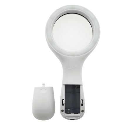 LED лупа 3×увеличение с LED подсветка/3W/2xAAA IP22
