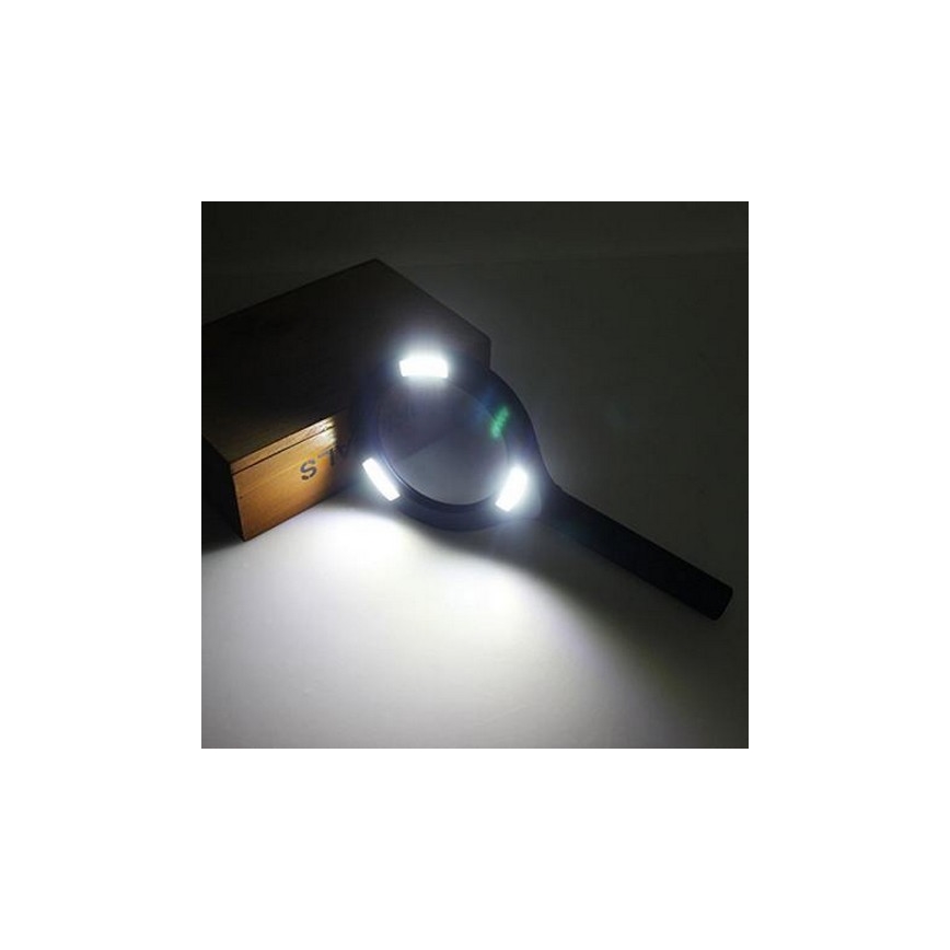 LED Лупа 5×ZOOM с подсветка LED/3W/2xAA IP44
