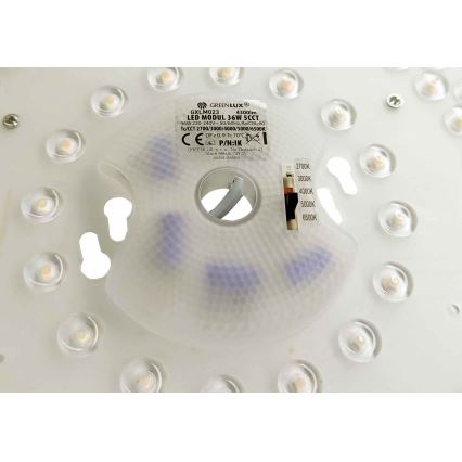 LED магнитен модул 36W/230V, диаметър 24 см, 2700/3000/4000/5000/6500K