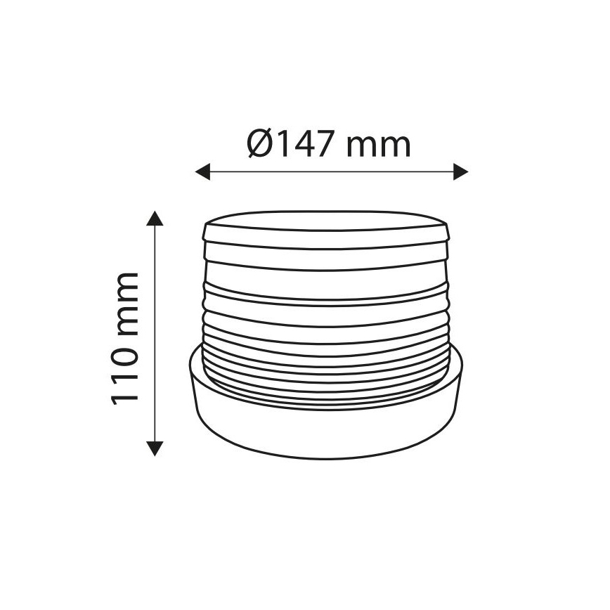 LED Магнитна предупредителна лампа LIGHT LED SMD 5730/12-24V
