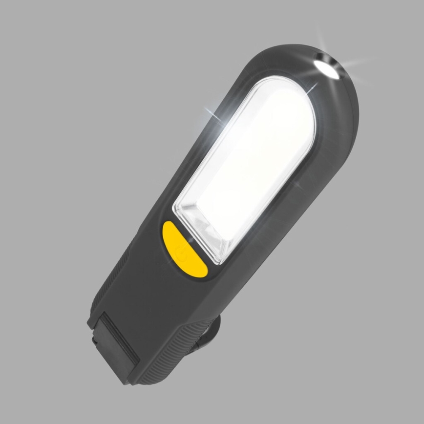 LED Магнитно фенерче LED/3W/3xAAA