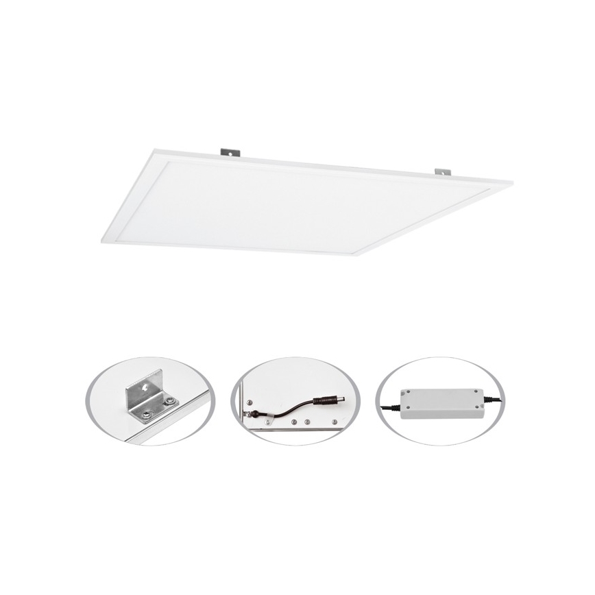LED Микропризматичен панел за вграждане ZEUS LED/45W/230V 4000K