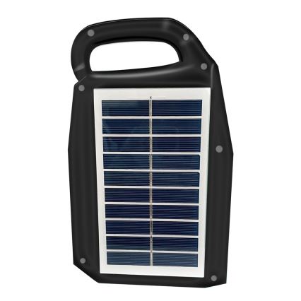 LED Многофункционален соларен лампа с високоговорител и power bank LED/5W/7200mAh IP65