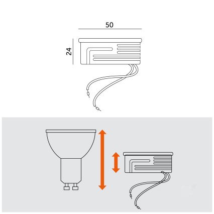 LED Модул LED/6,5W/230V 6000K