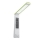 LED Мултифункционална Димируема Настолна лампа DAISY LED/1,6W/USB бяло-зелена 600 mA