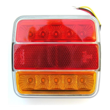 LED Мултифункционална задна лампа MULTI LED/1,5W/12V IP65 червена/оранжева