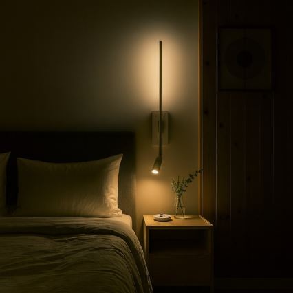 LED настенно осветително тяло TORCH LED/6W/230V + LED/3W бяло