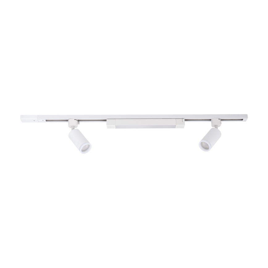 LED настенно вградено осветление TRACER 2xGU10/10W/230V + LED/20W 1 м бяло