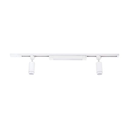 LED настенно вградено осветление TRACER 2xGU10/10W/230V + LED/20W 1 м бяло