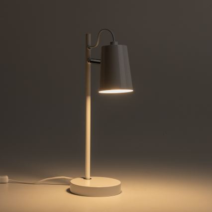 LED настолна лампа 1xE14/4,9W/230V бяла
