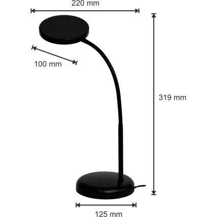 LED Настолна лампа ANITA LED/6W/230V