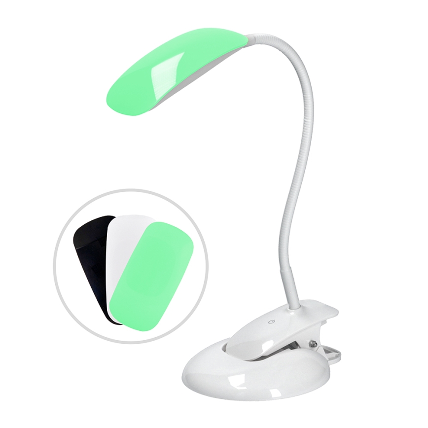 LED Настолна лампа Димируема podstavec i Клипс LED/5W/230V