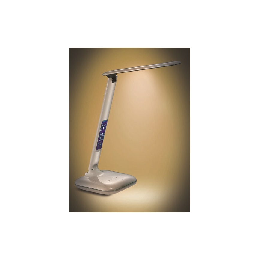 LED Настолна лампа Димируема с дисплей LED/6W/230V