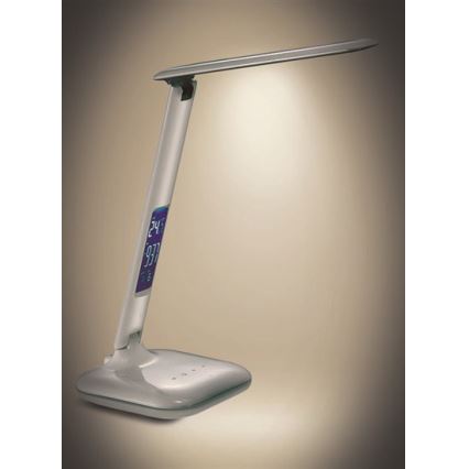 LED Настолна лампа Димируема с дисплей LED/6W/230V