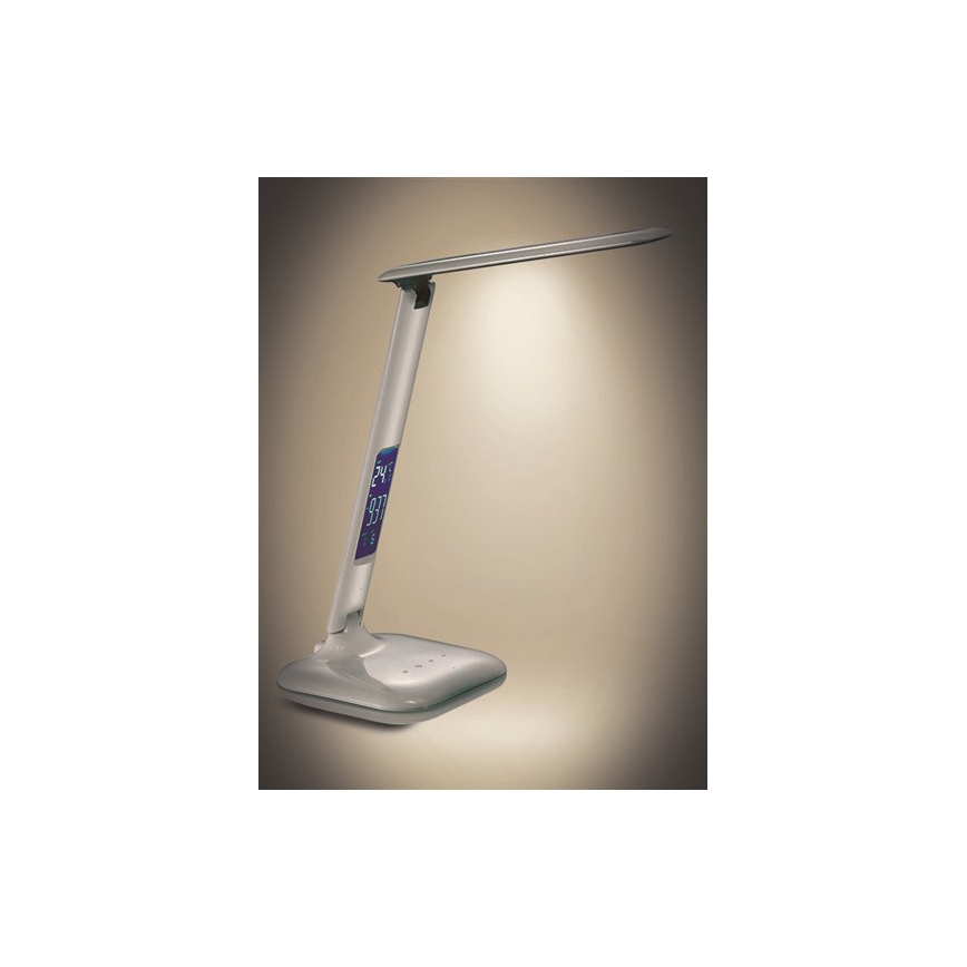 LED Настолна лампа Димируема с дисплей LED/6W/230V