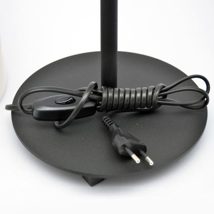 LED Настолна лампа HELEN 1xE27/15W/230V кремава/черна/златиста