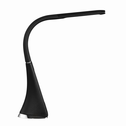 LED димируема сензорна настолна лампа с дисплей LED/7W/5V черна