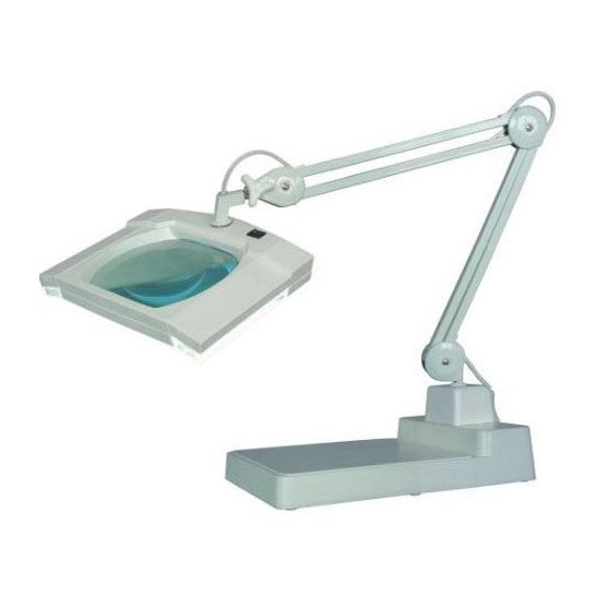 LED Настолна лампа с лупа LED/12W/12/230V