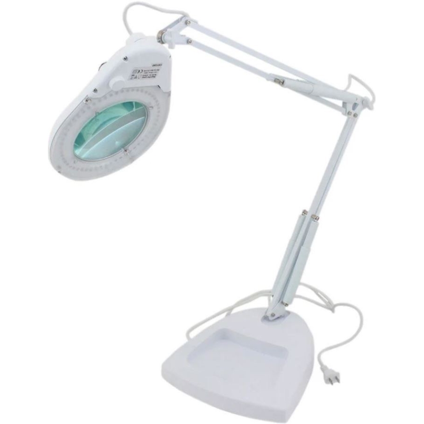 LED Настолна лампа с лупа LED/15W/230V
