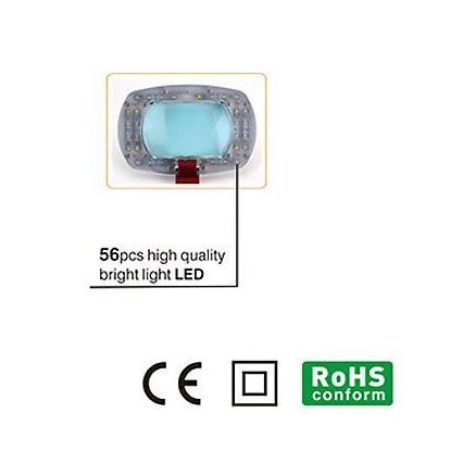LED настолна лампа с лупа LED/7W/230V 6500K бял