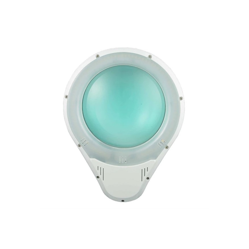 LED Настолна лампа с лупа LED/9W/230V бяла