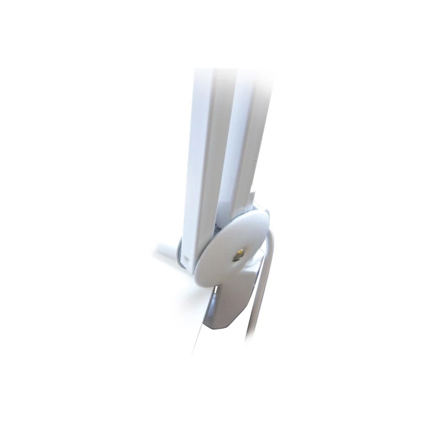 LED Настолна лампа с лупа LED/9W/230V бяла