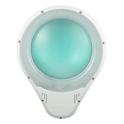 LED Настолна лампа с лупа LED/9W/230V бяла