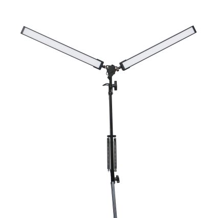 LED Настолна лампа с щипка 2xLED/10W/230V 2800-6800K