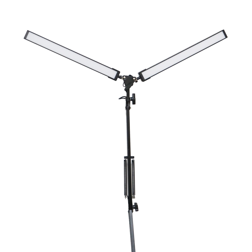 LED Настолна лампа с щипка 2xLED/10W/230V 2800-6800K