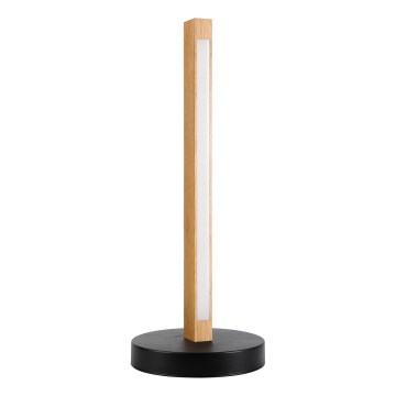 LED настолна лампа VERDE LED/10W/230V 3000K дъб/черен