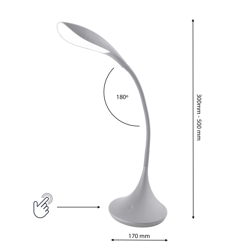 LED Настолна лампа VIPER 1xLED/5,5W/230V