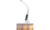LED Настолна димируема лампа с дисплей LEATHER LED/6,5W/5V бяла