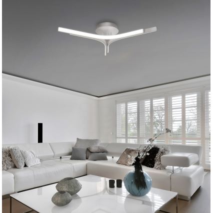 LED накладен полилей ALTA LED/30W/230V сребрист