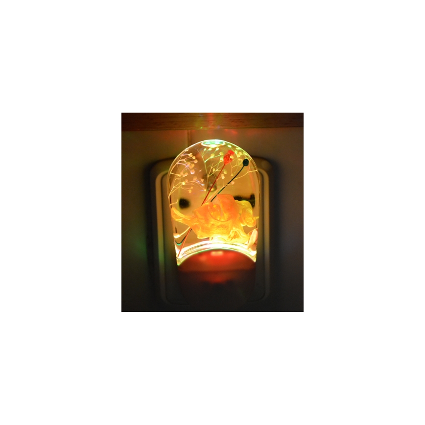 LED нощна лампа за контакт MINI LIGHT 1W