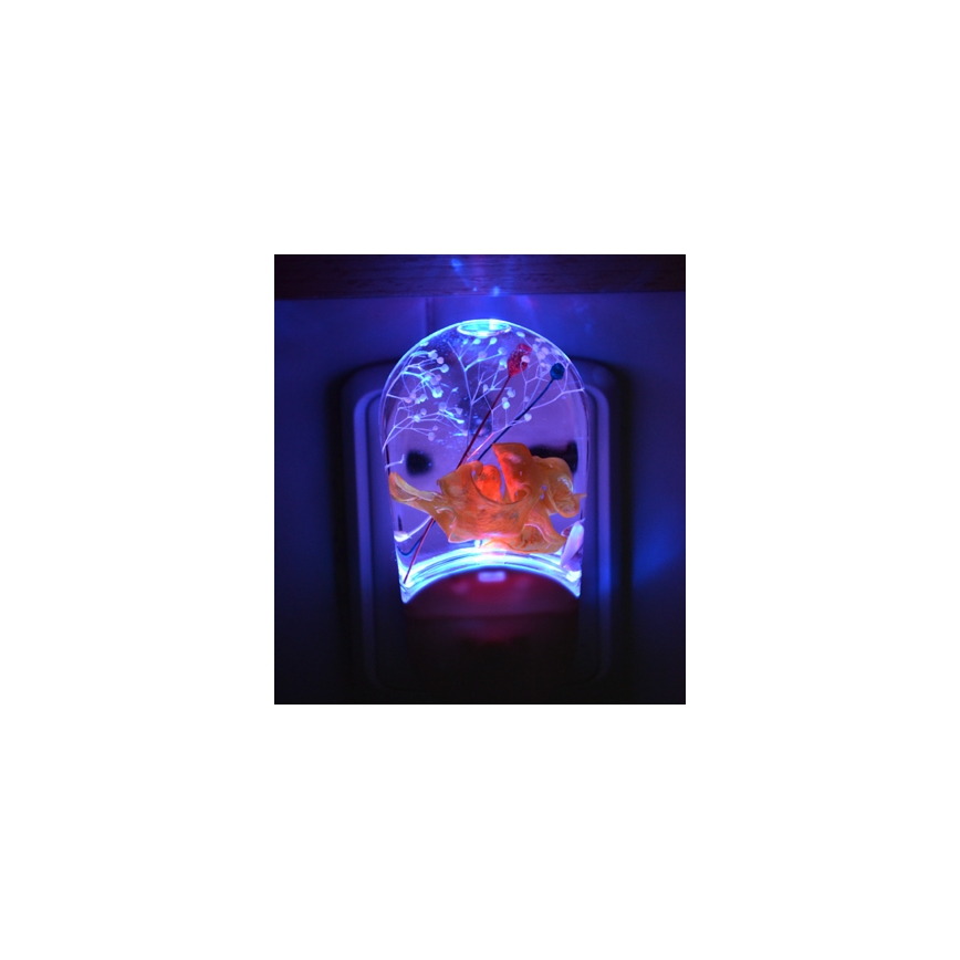 LED нощна лампа за контакт MINI LIGHT 1W