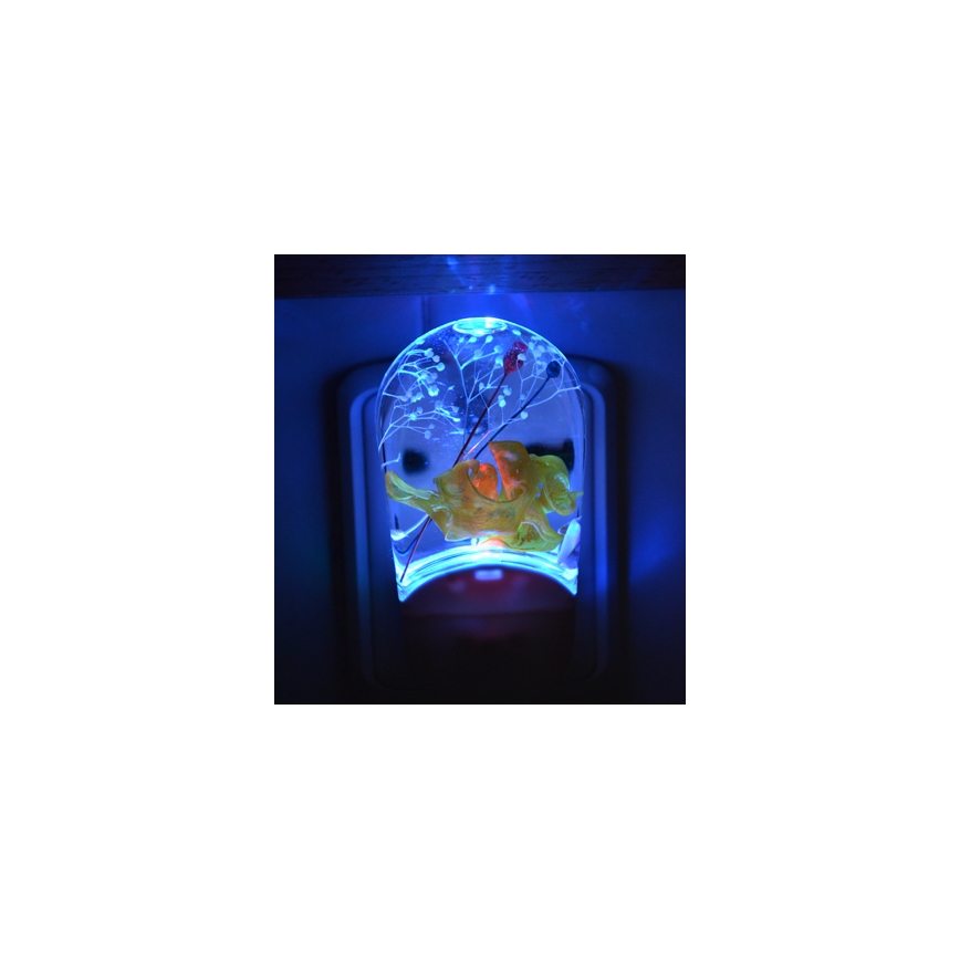 LED нощна лампа за контакт MINI LIGHT 1W