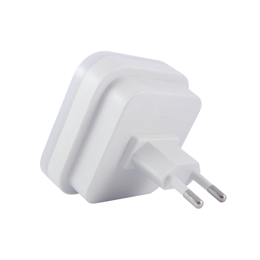 LED Нощна лампа със сензор LED/0,5W/230V бяла