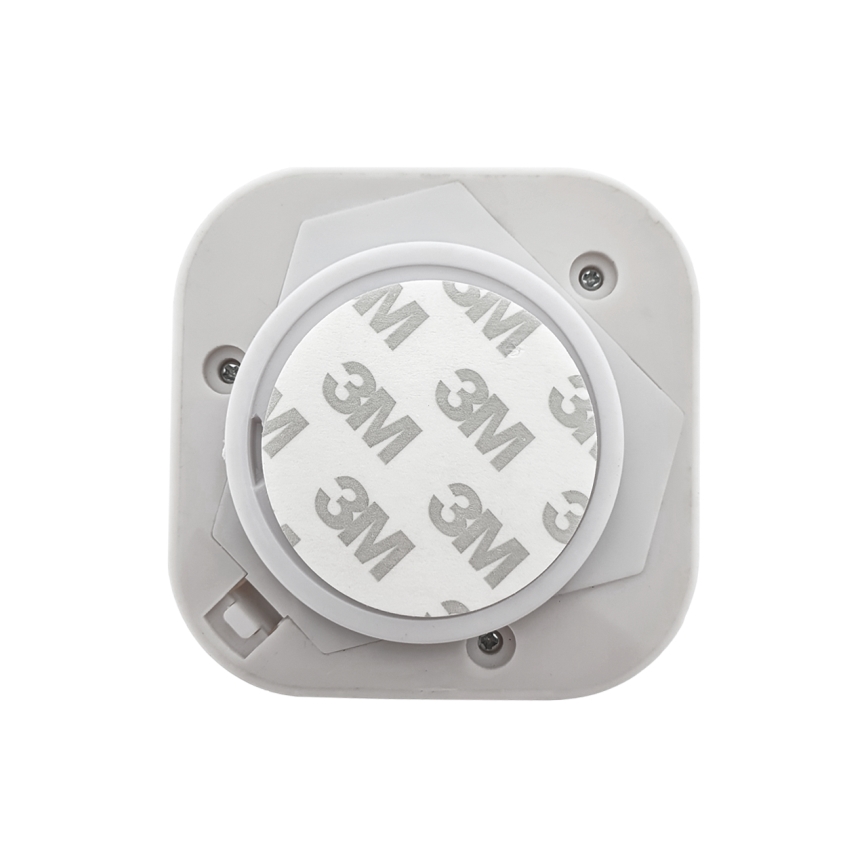 LED нощна лампа със сензор LED/0,5W/4,5V 3xAAA бяла