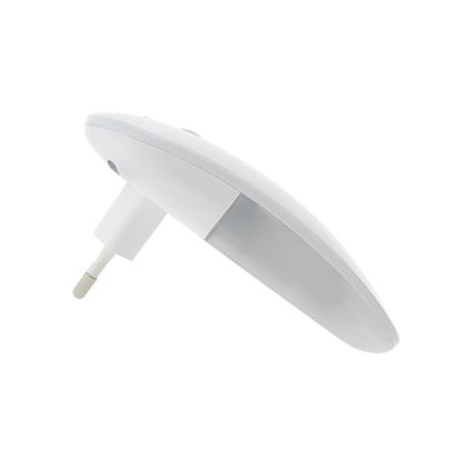 LED Нощна лампа със сензор LED/1W/230V бял