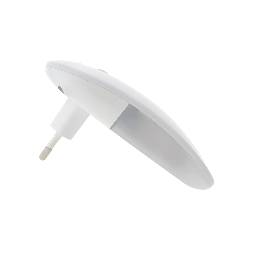 LED Нощна лампа със сензор LED/1W/230V бял
