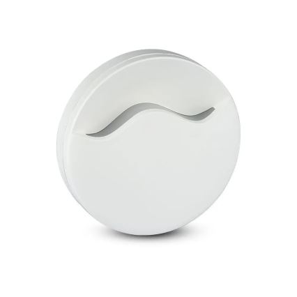 LED Нощна лампа със сензор SAMSUNG CHIP LED/0,5W/230V 60мм 3000K кръгла