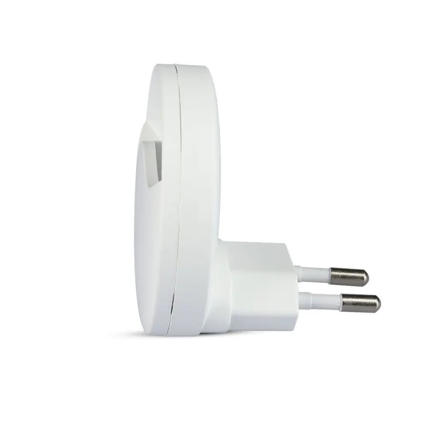 LED Нощна лампа със сензор SAMSUNG CHIP LED/0,5W/230V 60мм 3000K кръгла