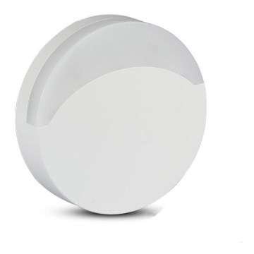 LED Нощна лампа със сензор SAMSUNG CHIP LED/0,5W/230V 65мм 3000K кръгла