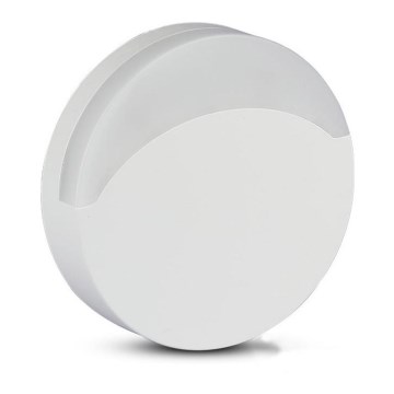 LED Нощна лампа със сензор SAMSUNG CHIP LED/0,5W/230V 65мм 4000K кръгла