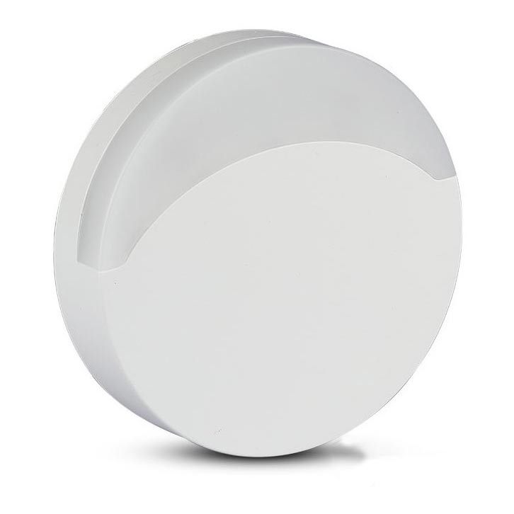 LED Нощна лампа със сензор SAMSUNG CHIP LED/0,5W/230V 65мм 4000K кръгла