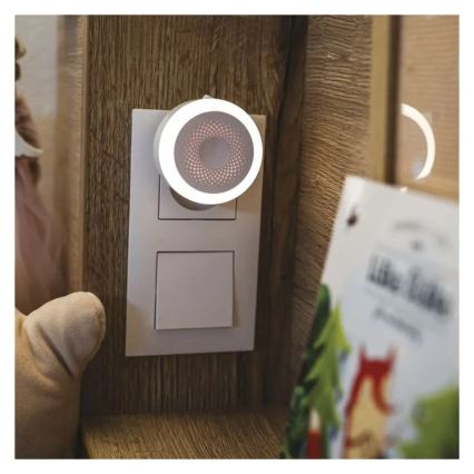 LED нощна лампа за контакт LED/0,5W/230V