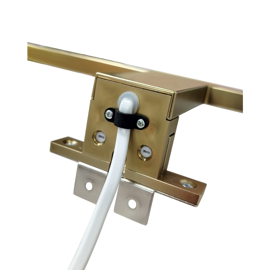 LED Осветление за баня за огледало LED/8W/230V 4000K 50 см IP44 матово злато