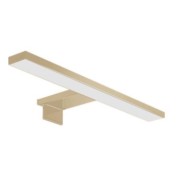 LED Огледално осветление за баня LED/5W/230V 4000K 30 см IP44 златисто