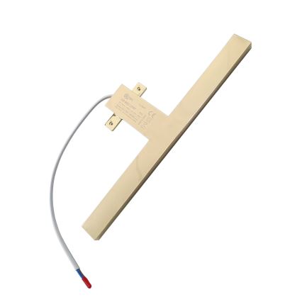 LED Огледално осветление за баня LED/5W/230V 4000K 30 см IP44 златисто